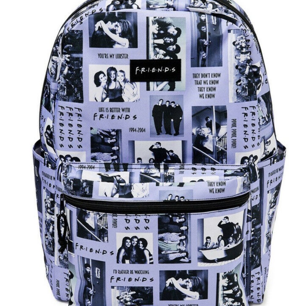 Friends F.R.I.E.N.D.S School 17" Backpack New